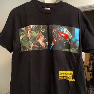 Supreme CDG tee black size M